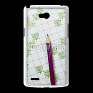 Coque LG L80 Mots fléchés 1
