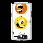 Coque LG L80 Sourires de ballons
