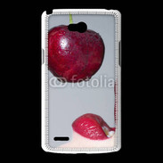 Coque LG L80 Cerise et bouche 3