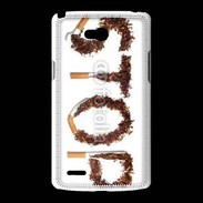 Coque LG L80 Stop à la cigarette