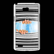 Coque LG L80 Code barre ensoleillé