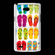 Coque LG L80 Flip flop de tongues