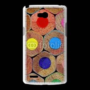 Coque LG L80 Art crayon de couleur