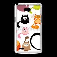 Coque LG L80 Humour de chats