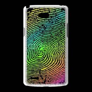 Coque LG L80 Empreintes digitales de couleur