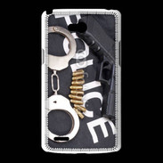 Coque LG L80 Equipement de police
