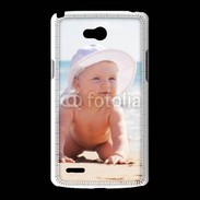 Coque LG L80 Bébé à la plage