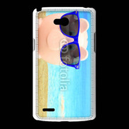 Coque LG L80 Cochon à la mer