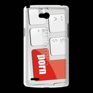 Coque LG L80 Clavier sexy