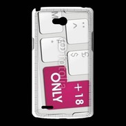 Coque LG L80 Clavier sexy 4