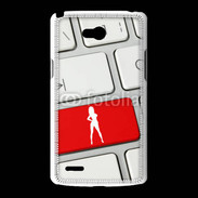 Coque LG L80 Clavier sexy 10