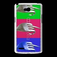 Coque LG L80 Fuck fourchettes