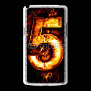 Coque LG L80 Cinq en feu
