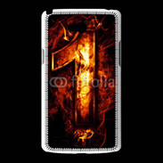 Coque LG L80 Un en feu