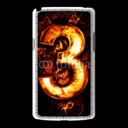 Coque LG L80 Trois en feu
