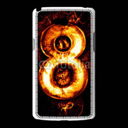 Coque LG L80 Huit en feu
