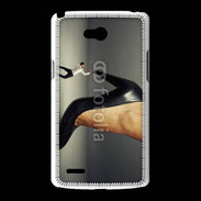 Coque LG L80 Homme sous escarpin