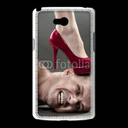Coque LG L80 Homme sous escarpin 2