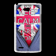 Coque LG L80 Keep Calm Businessman