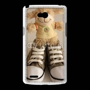 Coque LG L80 peluche et converses