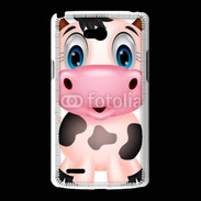 Coque LG L80 Vache cartoon 510