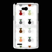 Coque LG L80 La vie en chat 750