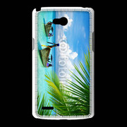 Coque LG L80 Plage tropicale