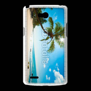 Coque LG L80 Belle plage ensoleillée 1