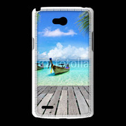 Coque LG L80 Plage tropicale