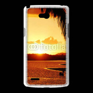 Coque LG L80 Fin de journée sur plage Bahia au Brésil