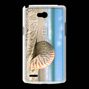 Coque LG L80 Coquillage sur la plage 5