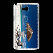 Coque LG L80 Vue sur la plage