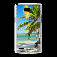 Coque LG L80 Plage tropicale 5