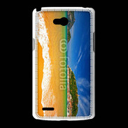 Coque LG L80 Plage de San Sebastien