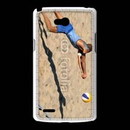 Coque LG L80 Volley ball sur plage