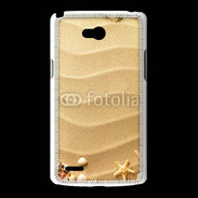 Coque LG L80 sable plage