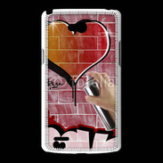 Coque LG L80 Love graffiti