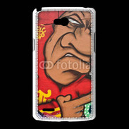 Coque LG L80 Graffiti personnage antipathique