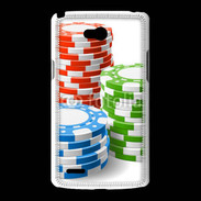 Coque LG L80 Jeton de poker