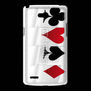Coque LG L80 Carte de poker 2