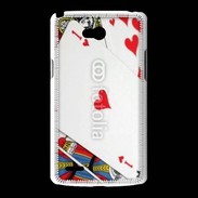 Coque LG L80 As de coeur