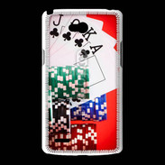 Coque LG L80 Passion du poker 2