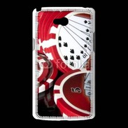 Coque LG L80 Jeton de poker