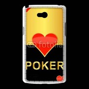 Coque LG L80 Poker 6