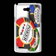 Coque LG L80 Jetons de poker 7