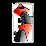 Coque LG L80 Carte à jouer 