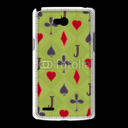 Coque LG L80 Poker vintage 3