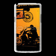 Coque LG L80 motorcycle rider background