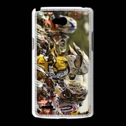 Coque LG L80 Départ course de Motocross