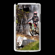 Coque LG L80 motocross with waterfall